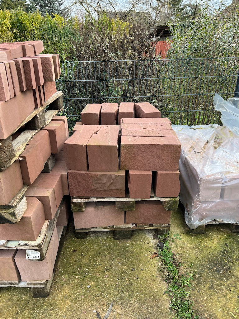 Mainsandstein, neu, rot - verschiedene Produkte Bild 6